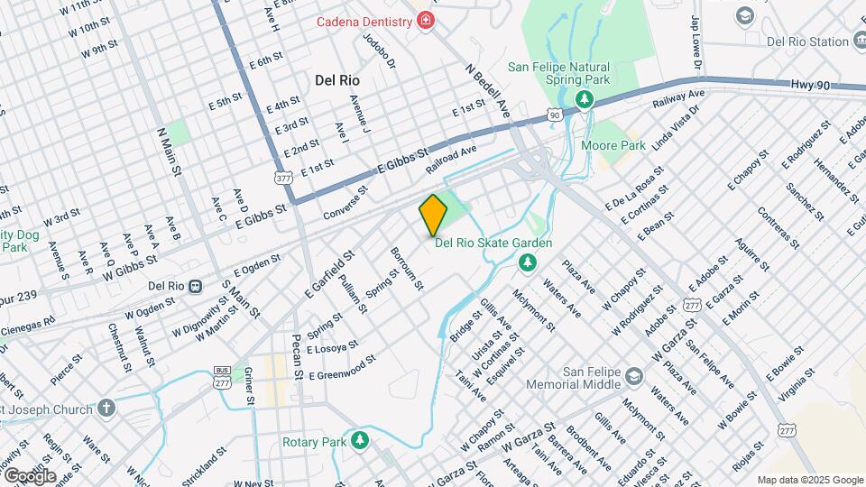 703 Spring St Map and Location Details