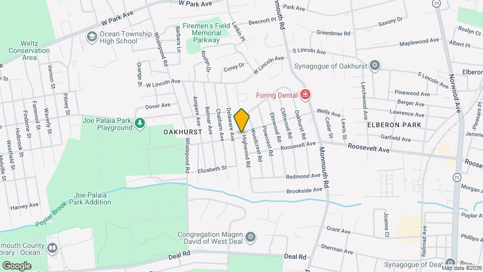 201 Freehold St, Unit Room 1 Map and Location Details