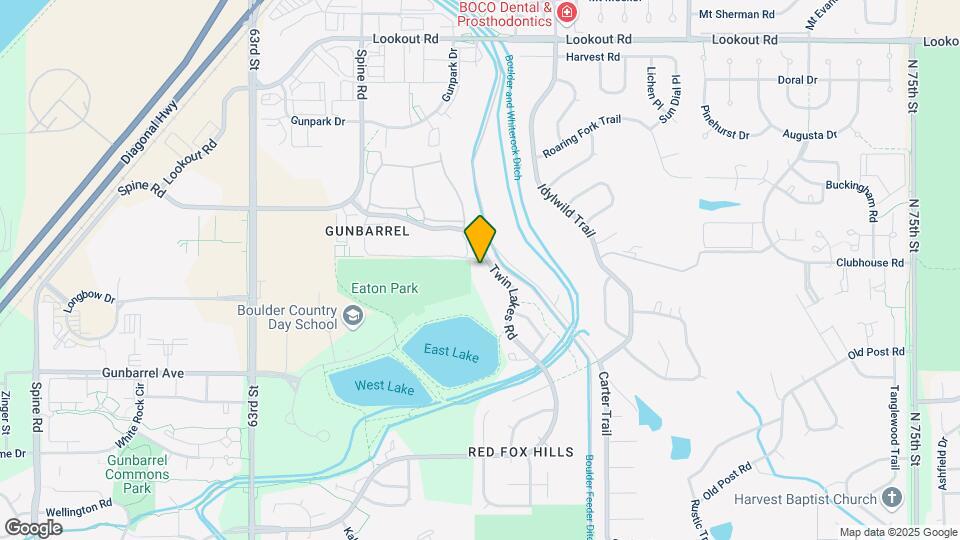 4975 Twin Lakes Rd Map and Location Details