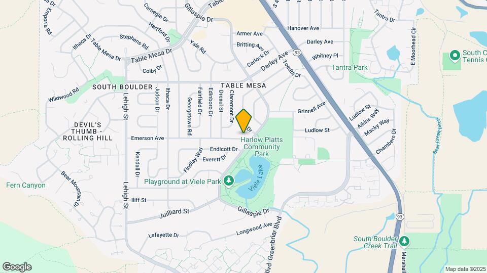 3735 Emerson Ave Map and Location Details