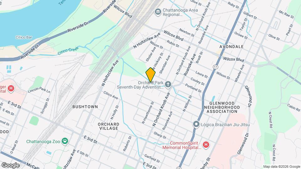 1705 Milne St Map and Location Details