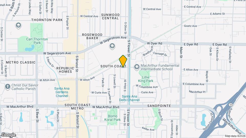 914 W Alton Ave Map and Location Details