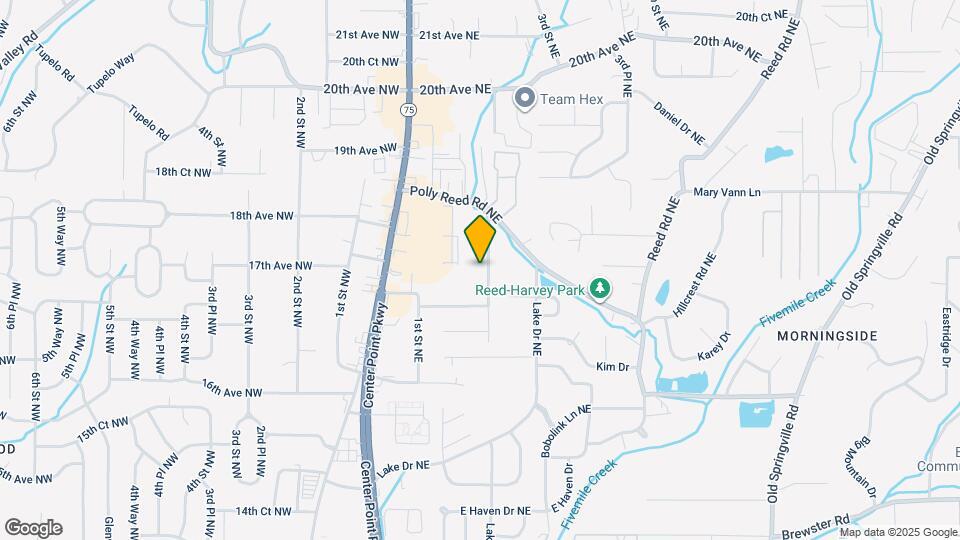 1716 2nd St NE Map and Location Details