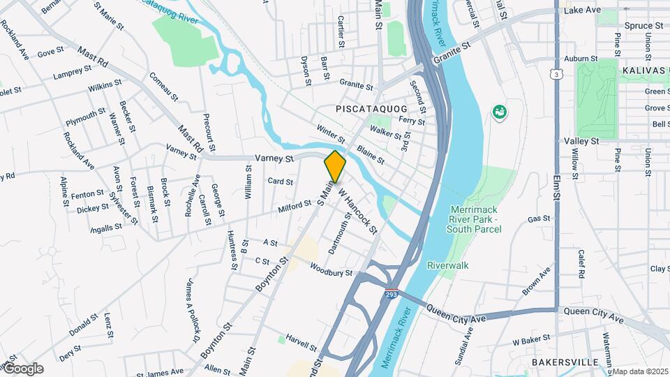 282 W Hancock St Map and Location Details