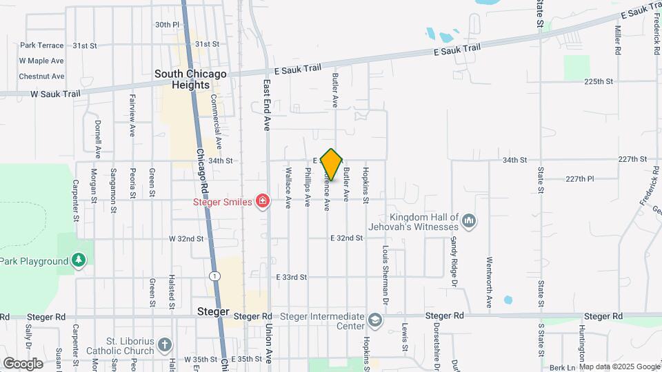 3033 Florence Ave Map and Location Details