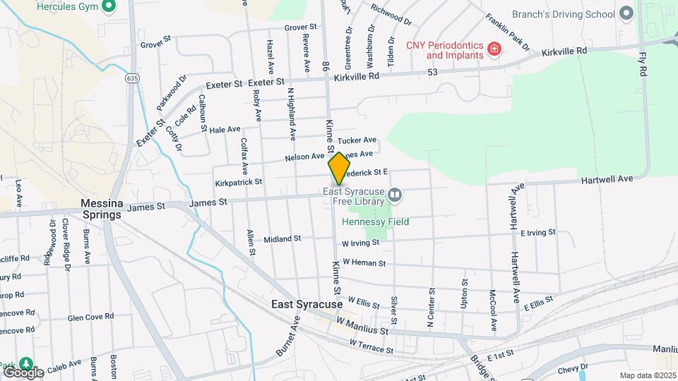 300 Kinne St Map and Location Details