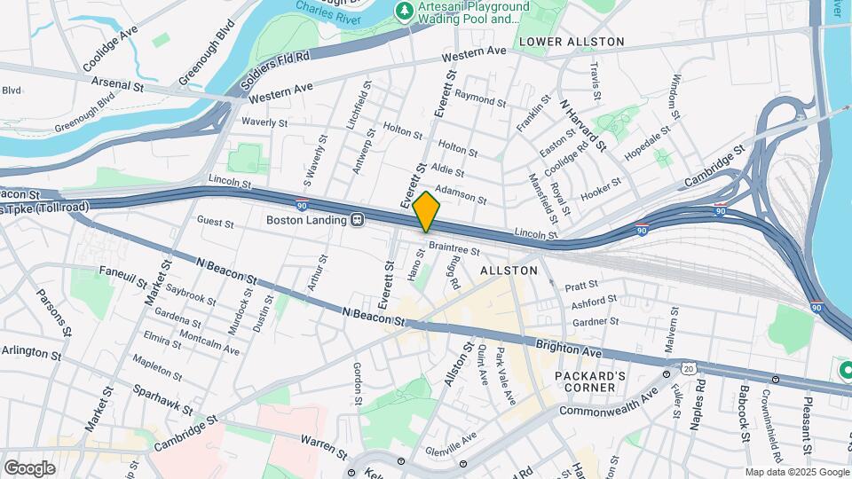 119 Braintree St Map and Location Details