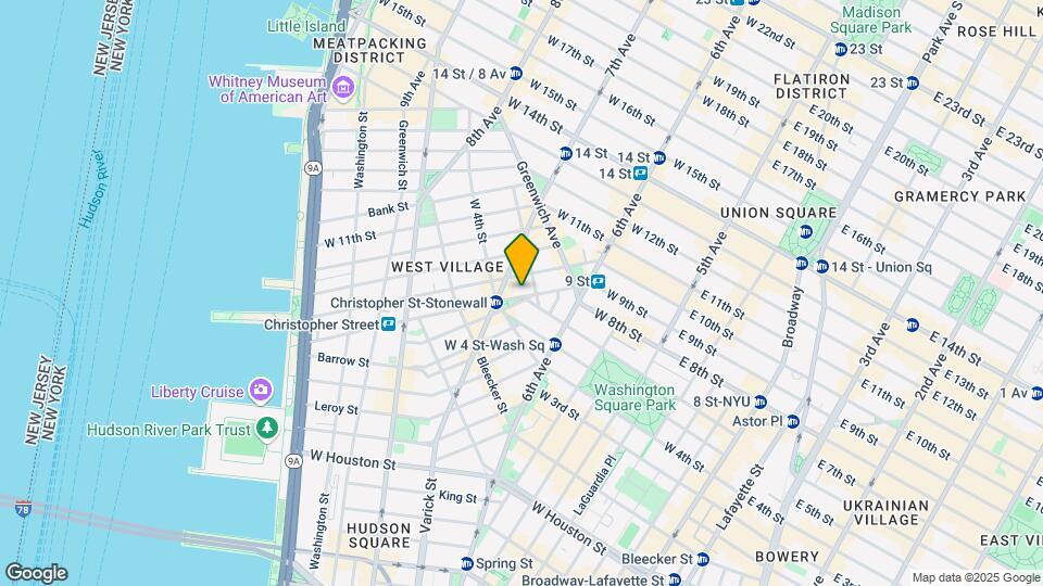 45 Christopher St Mapa y Detalles de la Ubicación
