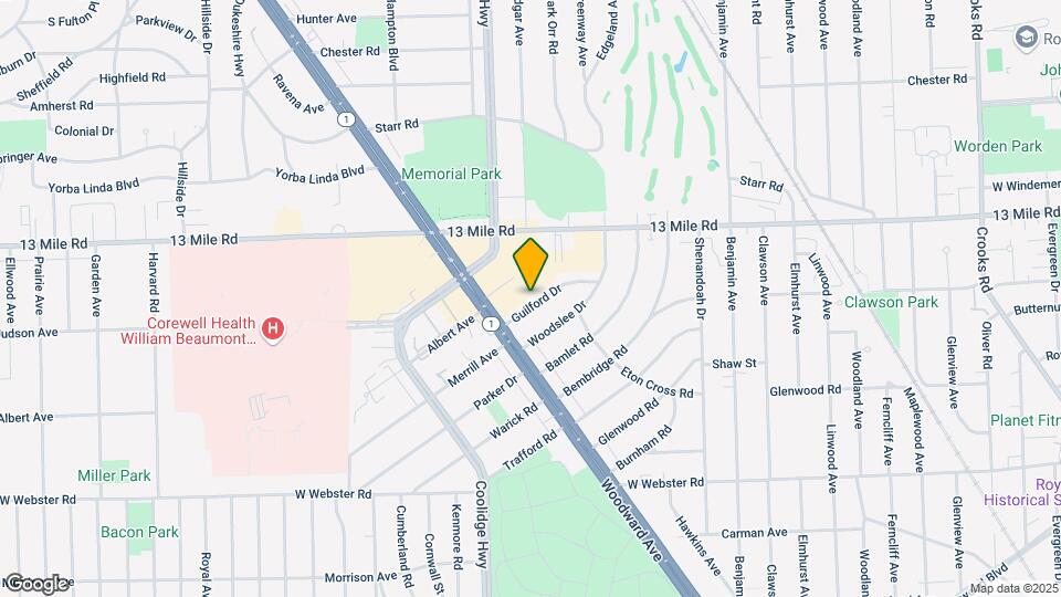 3112 Guilford Drive Mapa y Detalles de la Ubicación