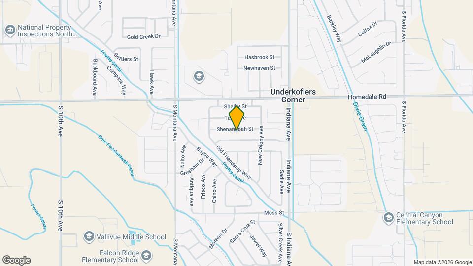 14229 Shenandoah St Map and Location Details