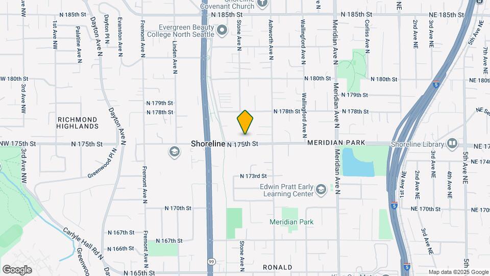 16741 NE 6th St Map and Location Details