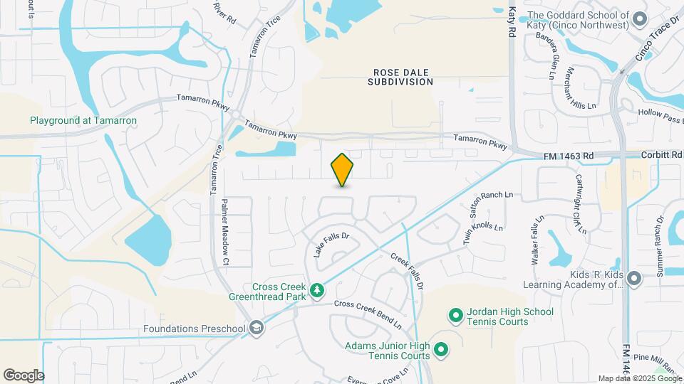 28418 Asher Falls Ln Map and Location Details