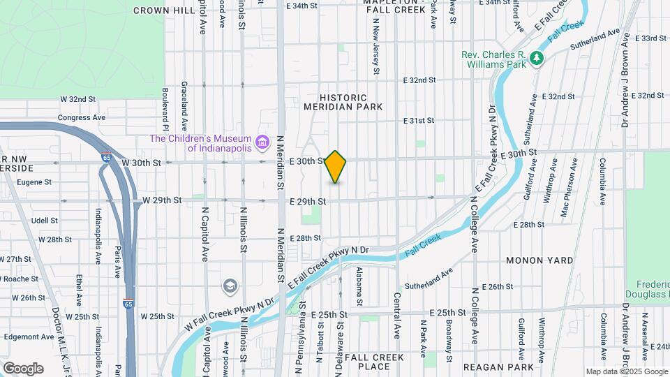 2920 N Delaware St Map and Location Details