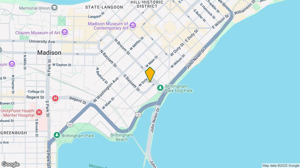 420 W Wilson St Mapa y Detalles de la Ubicación
