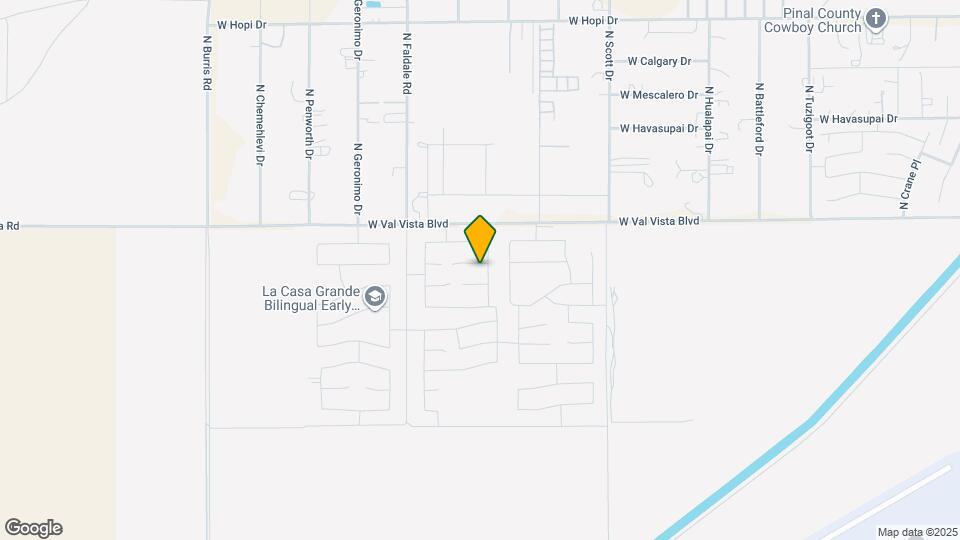 1127 West Sand Canyon Court Map and Location Details