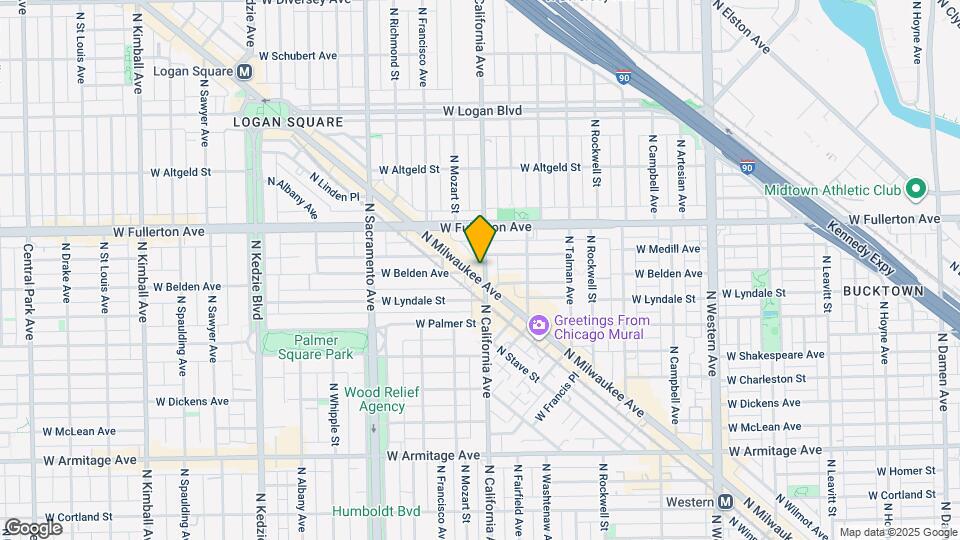 2315 N Milwaukee Ave Map and Location Details