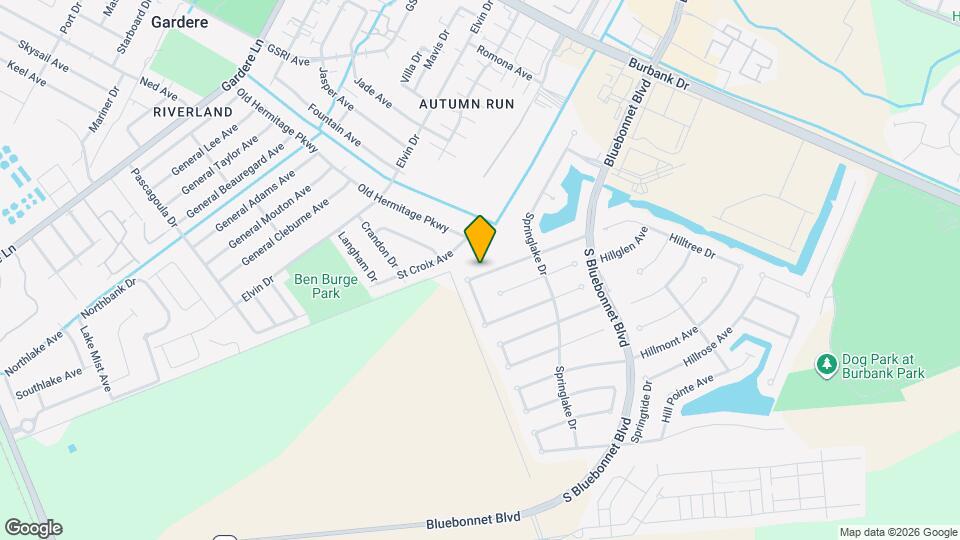 10125 Springbrook Ave Mapa y Detalles de la Ubicación