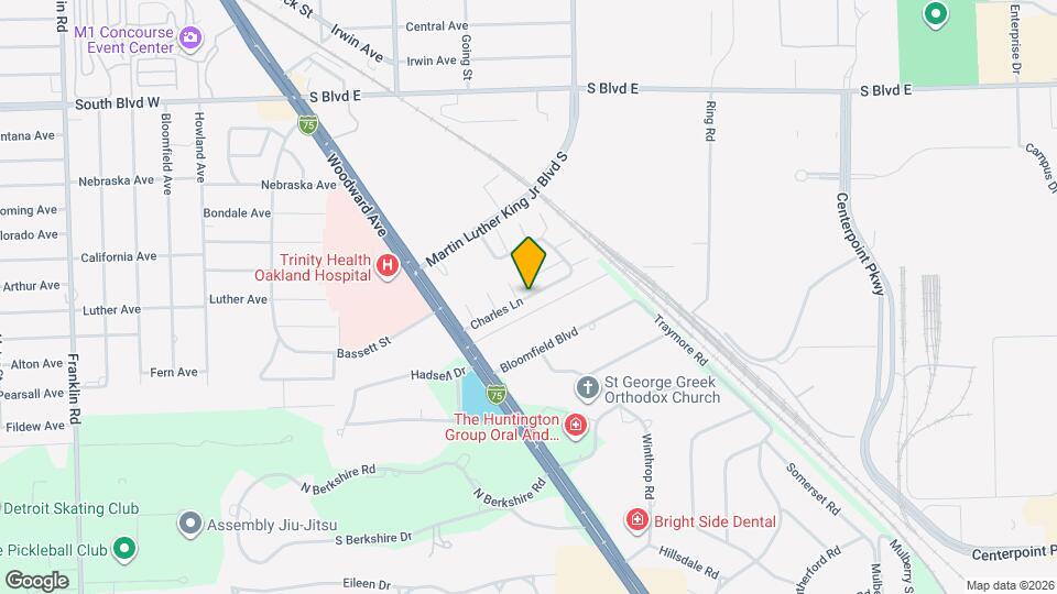 Bloomfield Hills Townhouse Map and Location Details