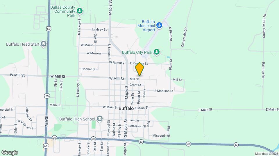 3 Bed 1.5 Bath Duplex Map and Location Details