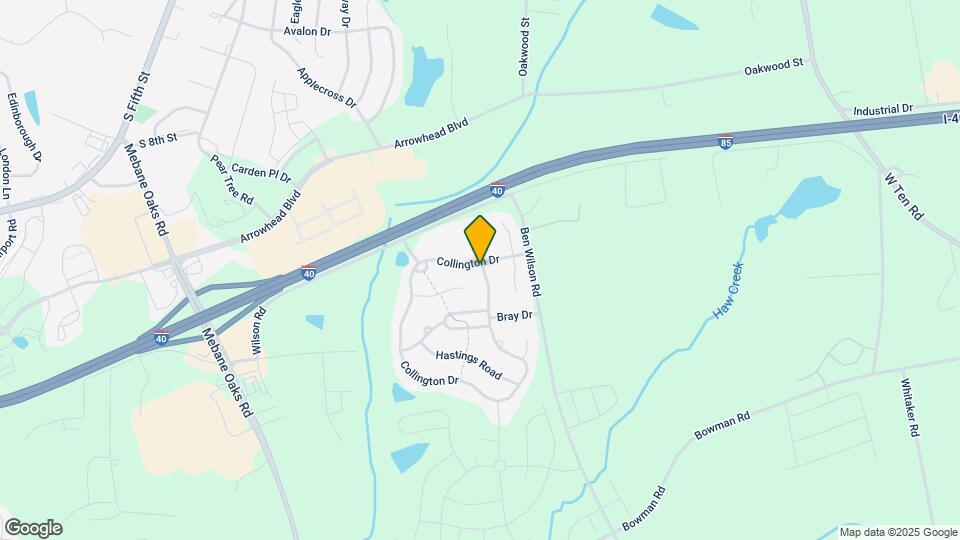 301 Collington Dr Map and Location Details