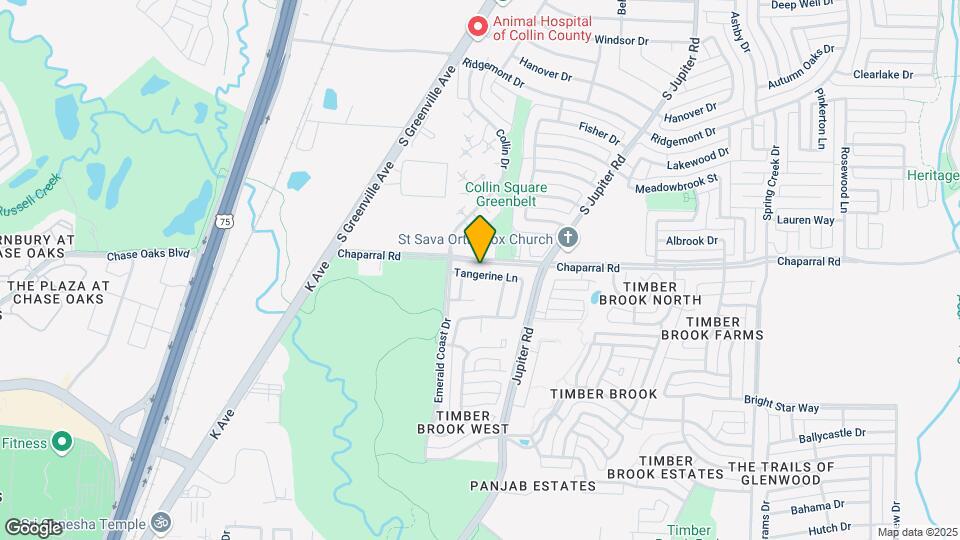 2729 Tangerine Ln Map and Location Details