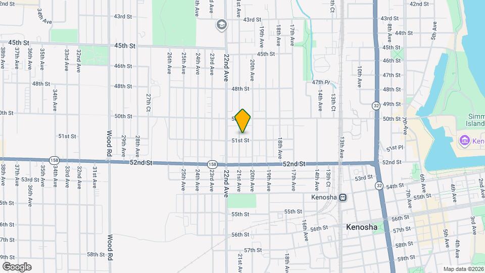 5039 21st Ave, Unit Front unit 1 Map and Location Details