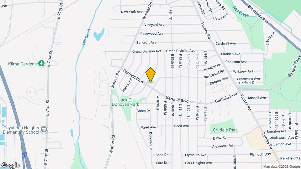 8229 Garfield Blvd Map and Location Details