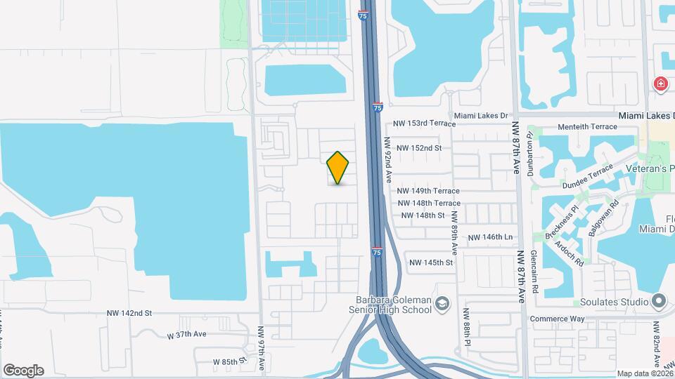 3308 W 95th Terrace Map and Location Details