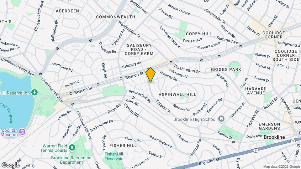 341 Tappan St, Unit 6 Map and Location Details