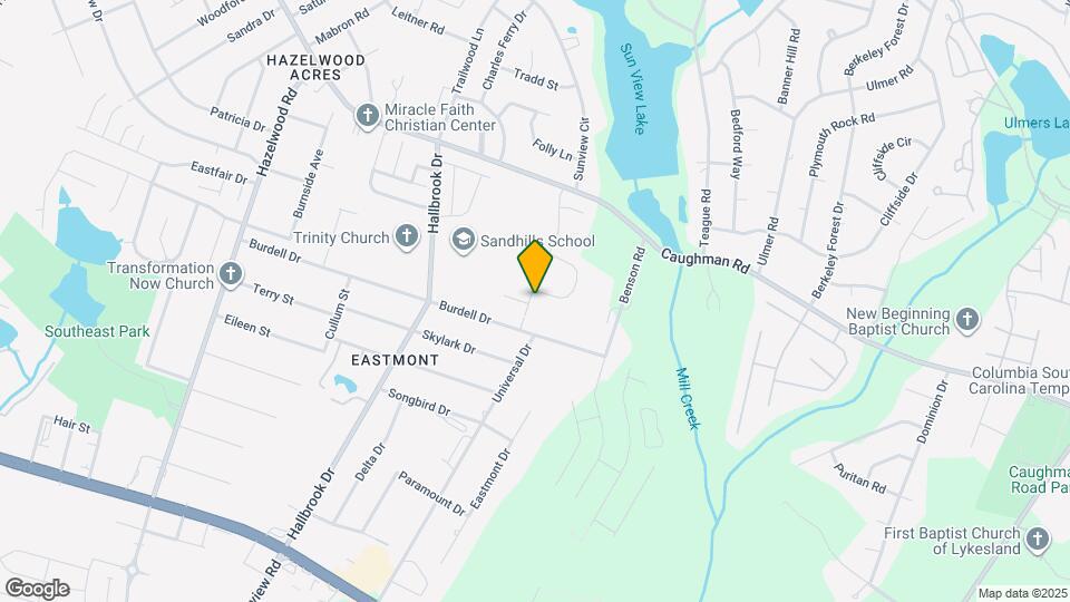 185 Caughman Ridge Rd Mapa y Detalles de la Ubicación