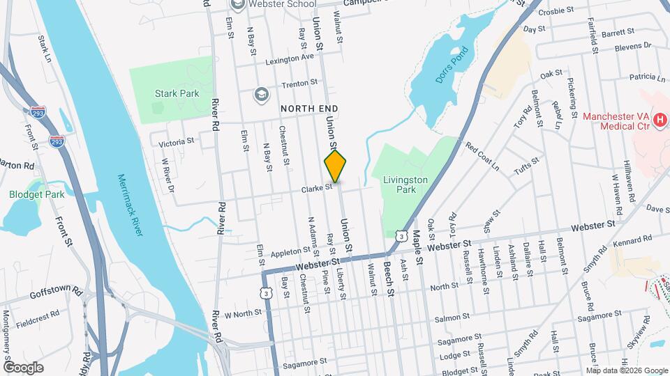 1006 Union St Map and Location Details