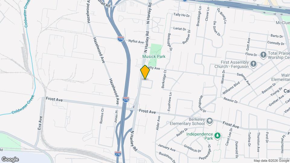 8620 Elwyn Dr Map and Location Details