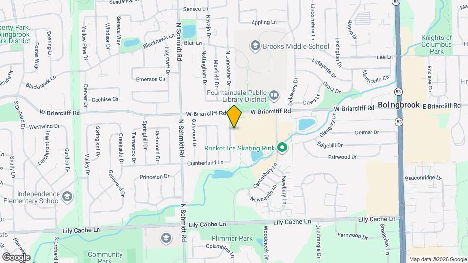120 S Lancaster Dr Map and Location Details