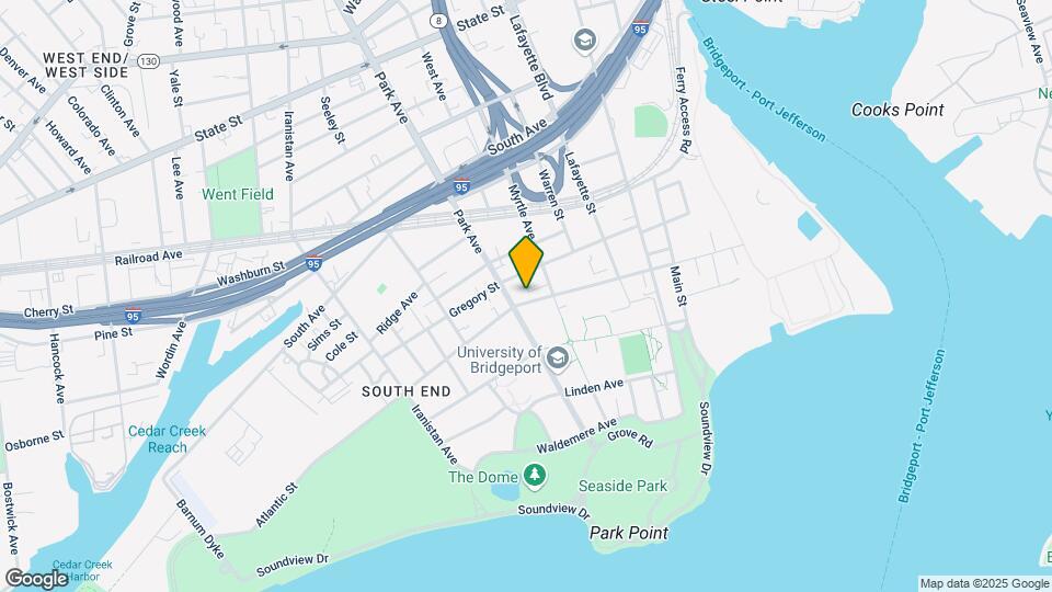 418 Atlantic St Map and Location Details