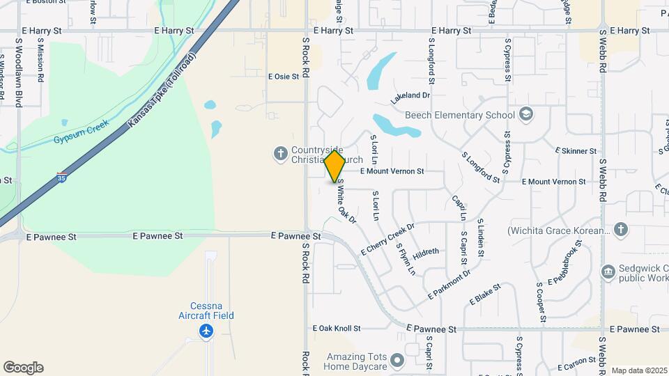 2013 S White Oak Dr Map and Location Details
