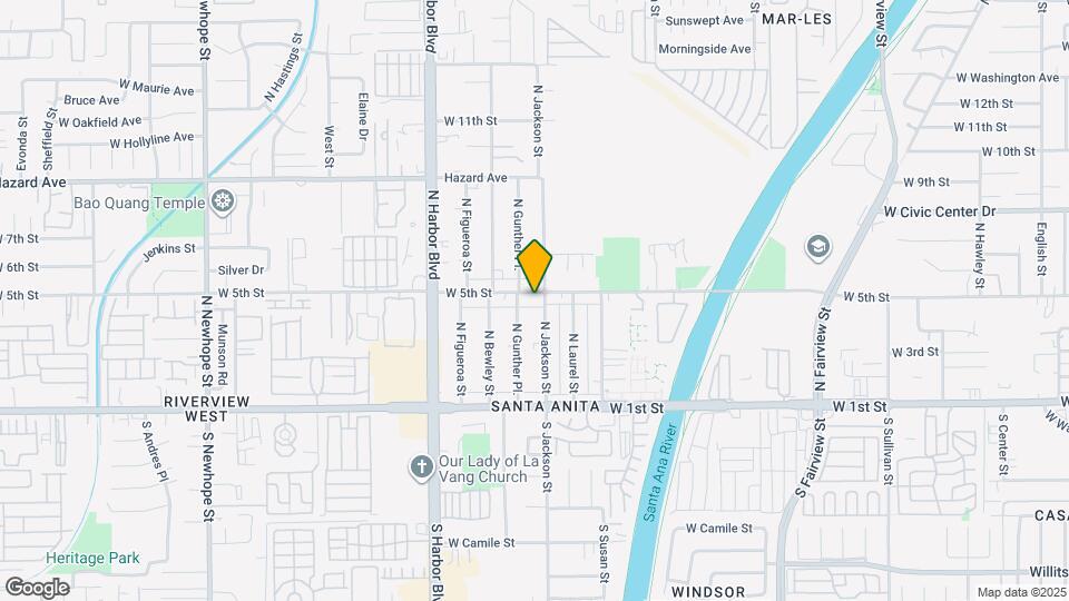 3510 W 5th St, Unit #2 Map and Location Details