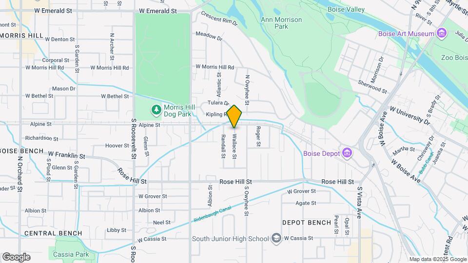 5 Wallace St Map and Location Details