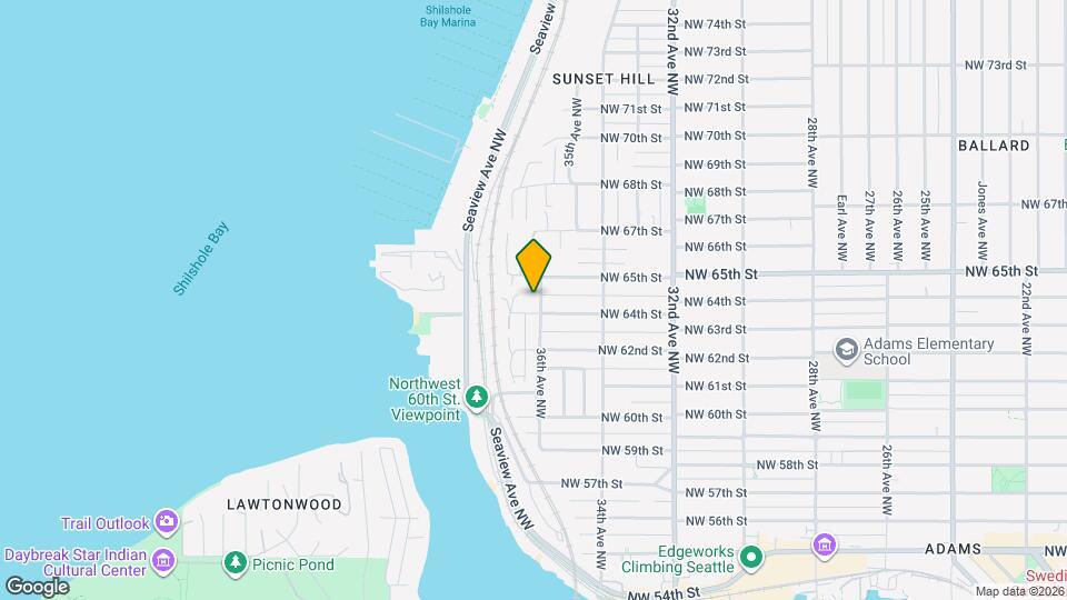 6407 36th Ave NW Map and Location Details