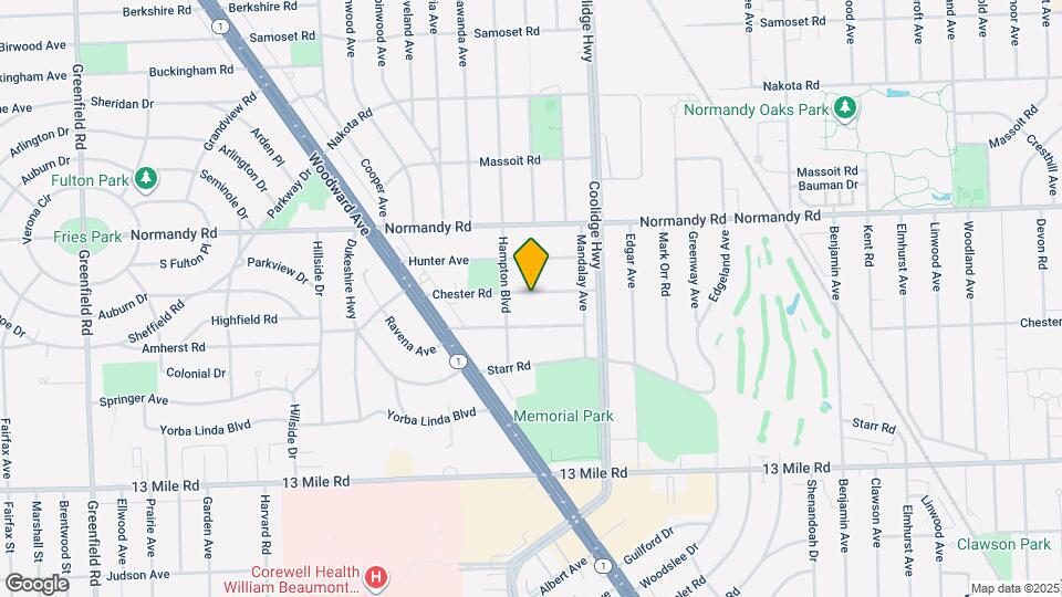 3411 Chester Rd Map and Location Details