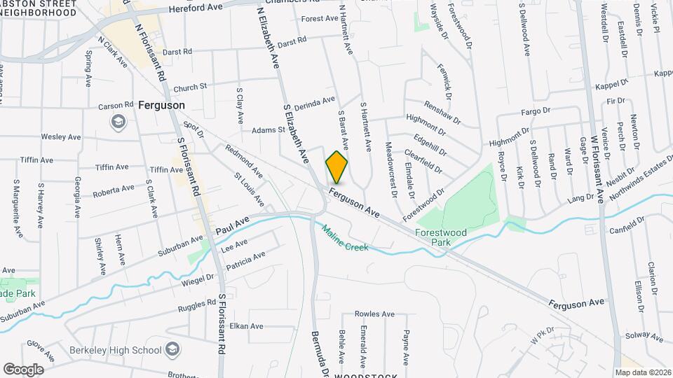 601 Ferguson Ave Mapa y Detalles de la Ubicación