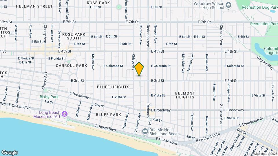 305 Coronado Ave. Mapa y Detalles de la Ubicación
