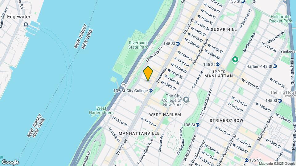 612 W 138th St Map and Location Details