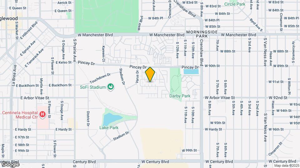 3653 W Luther Ln Map and Location Details