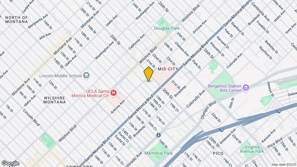 1317 19th St Map and Location Details