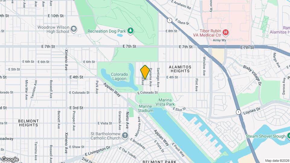 386 Orlena Ave Map and Location Details