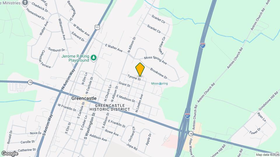 328 Tyrone St, Unit 328TyroneStreet Mapa y Detalles de la Ubicación
