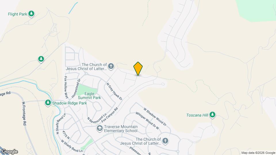 2191 W Northridge Dr Map and Location Details