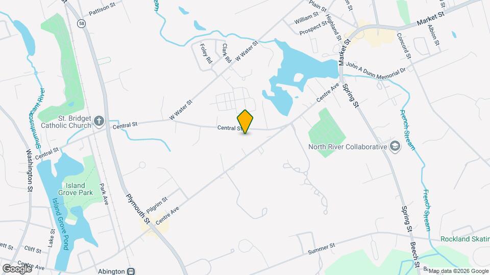 102 Central St, Unit 3 Map and Location Details