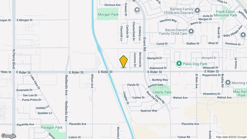 845 Finnegan Way Map and Location Details