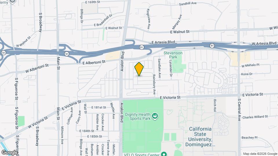 17700 S Avalon Blvd Map and Location Details